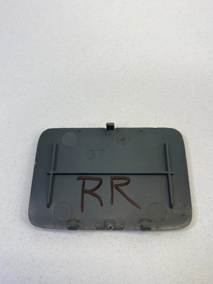 03-05 HONDA PILOT REAR RIGHT SIDE INNER DOOR HANDLE SCREW BEZEL TRIM CAP COVER