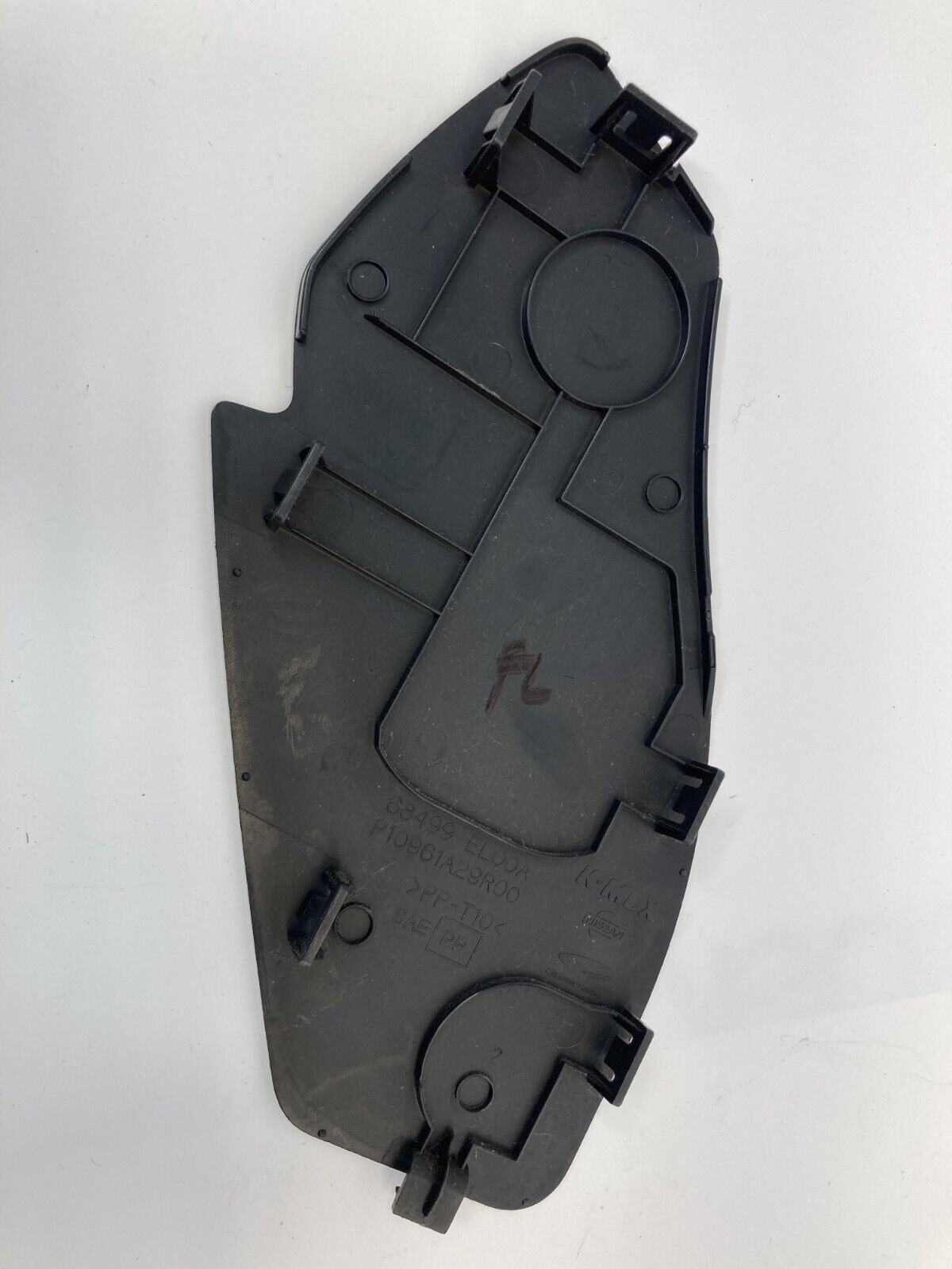 2007-2012 Nissan Versa Instrument Panel Left Side End Cap Cover 68499-EL00A