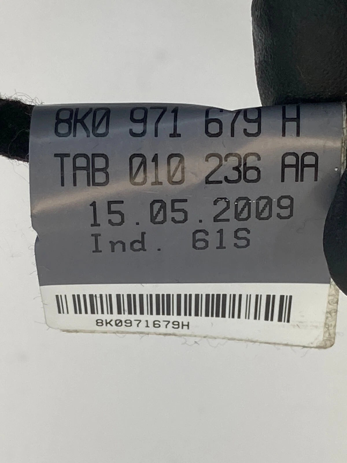 2009-2016 AUDI A4 GLOVE BOX STORAGE WIRE WIRING HARNESS CABLE 8K0971679H OEM