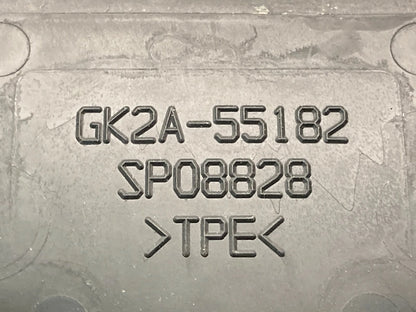 2003-2008 MAZDA 6 SEDAN INSTRUMENT CLUSTER SPEEDOMETER COVER TRIM GK2A-55182 OEM