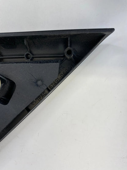 07-11 TOYOTA CAMRY FRONT RIGHT INTERIOR DOOR MIRROR CORNER COVER TRIM 6749106040