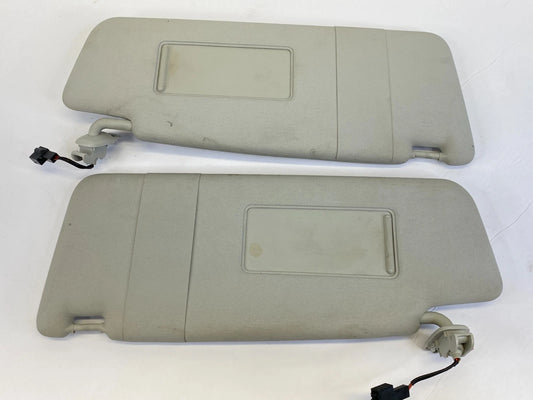 2012-2016 VW PASSAT ROOF SUNVISOR SUN VISOR SHADE PAIR SET LH & RH W/ MIRROR OEM