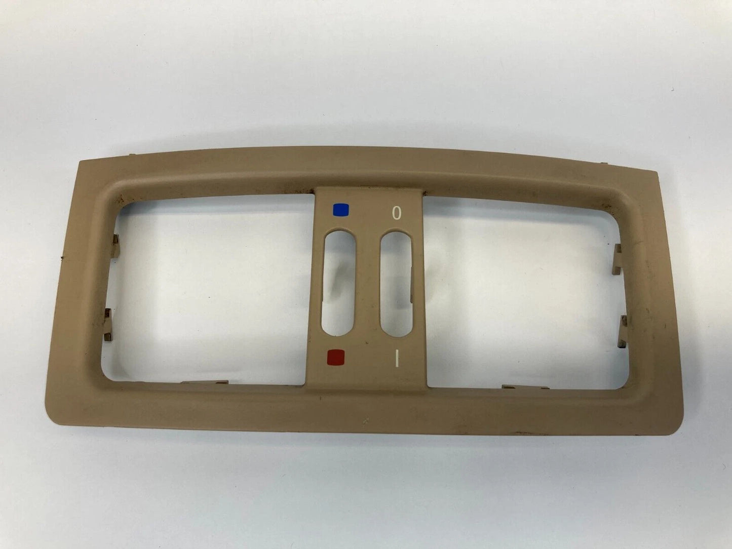 2004-2007 BMW 530I 525I REAR CENTER CONSOLE AC AIR VENT TRIM BEZEL PANEL OEM