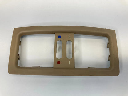 2004-2007 BMW 530I 525I REAR CENTER CONSOLE AC AIR VENT TRIM BEZEL PANEL OEM