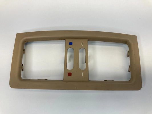 2004-2007 BMW 530I 525I REAR CENTER CONSOLE AC AIR VENT TRIM BEZEL PANEL OEM