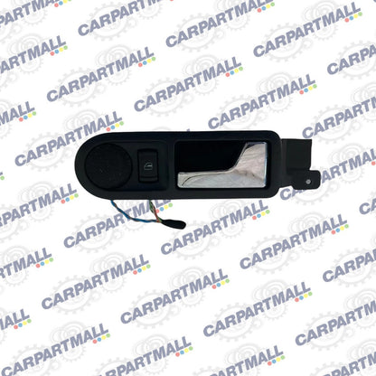 01-05 Volkswagen Passat Rear Right Interior Door Handle w/ Tweeter & Switch OEM