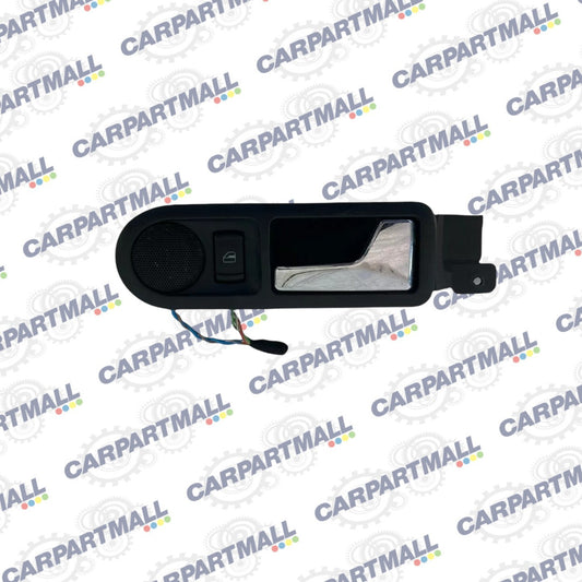 01-05 Volkswagen Passat Rear Right Interior Door Handle w/ Tweeter & Switch OEM