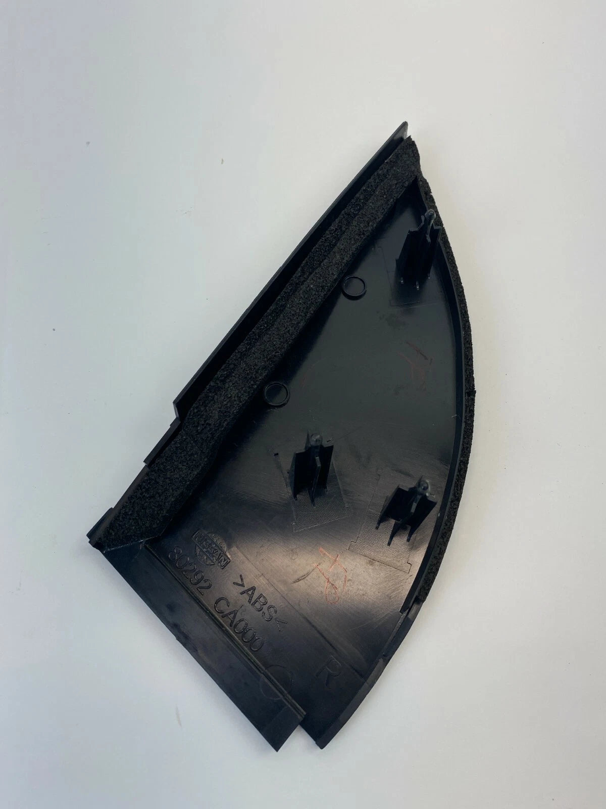 03-07 NISSAN MURANO FRONT RIGHT SIDE DOOR MIRROR INNER COVER TRIM 80292-CA000