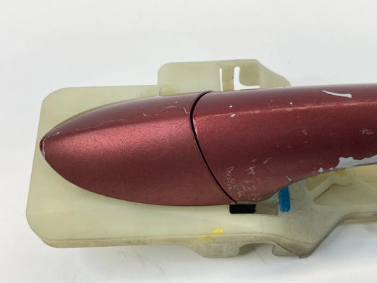 2011-2014 HYUNDAI SONATA GLS REAR LEFT EXTERIOR OUTER DOOR HANDLE RED OEM