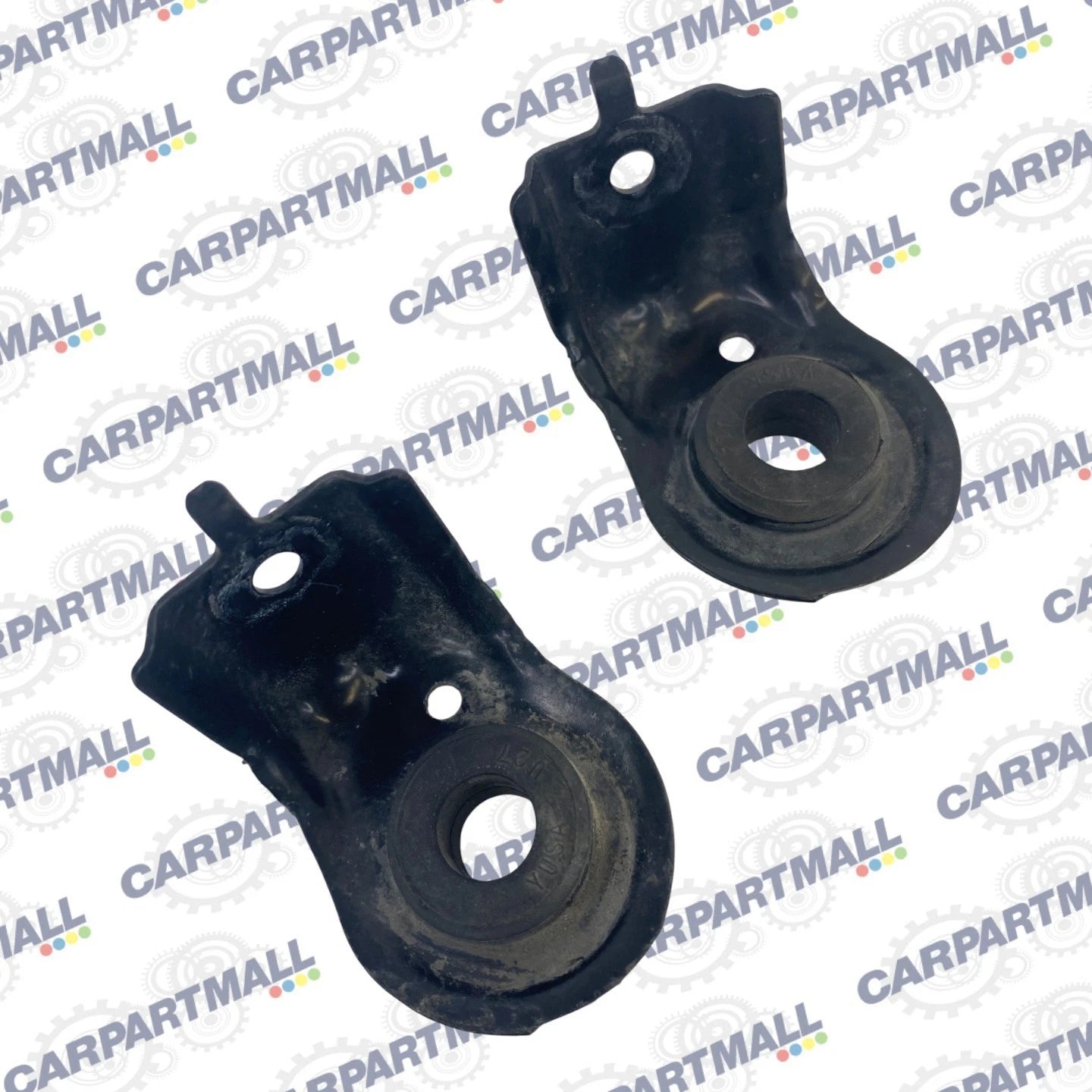 2012 13 14 2015 Honda Civic Coupe Radiator Bracket Support Mount Pair Set OEM