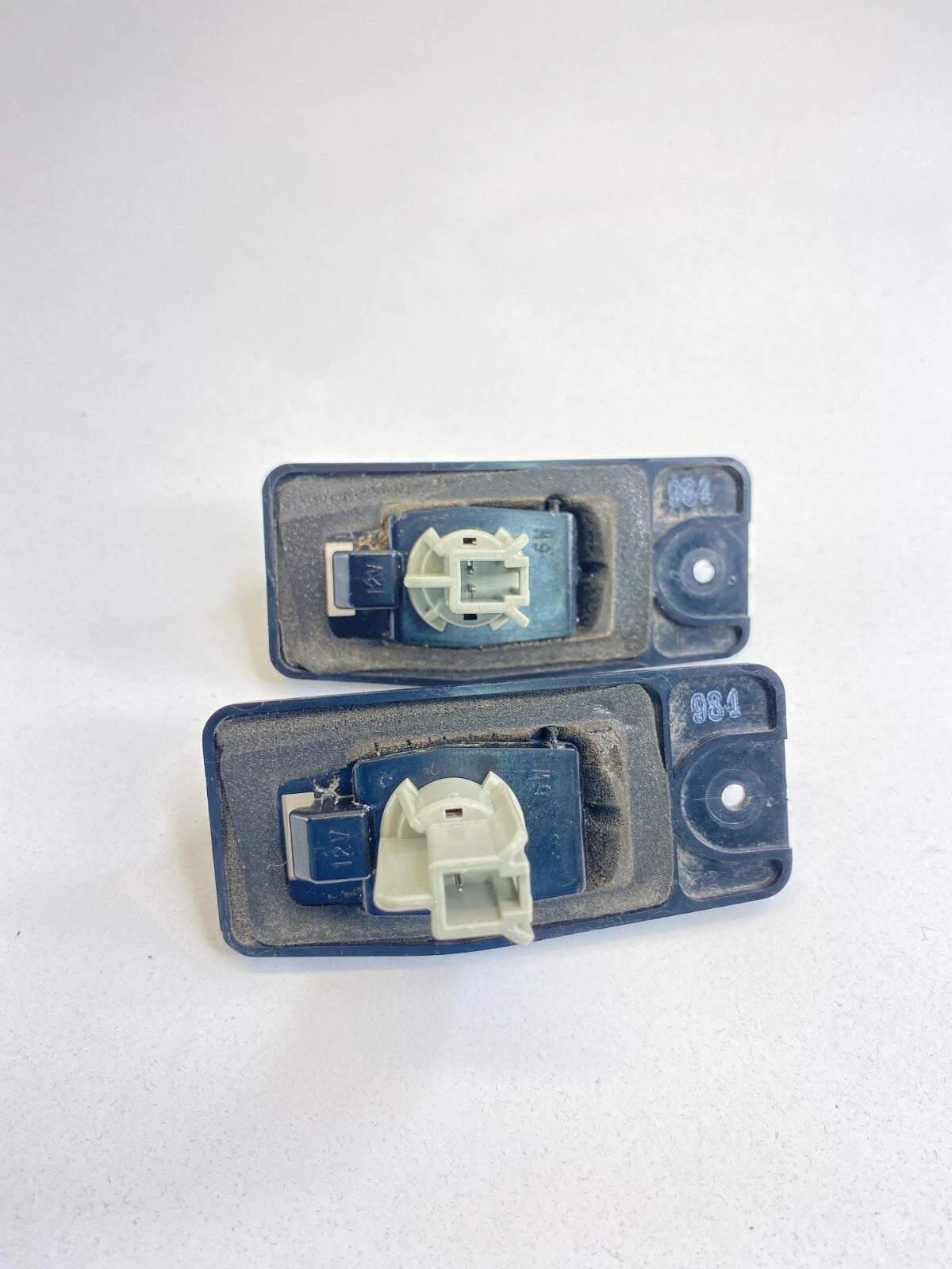 2010 2011 2012 NISSAN SENTRA SEDAN REAR LICENSE PLATE LIGHT LAMP SET PAIR OEM