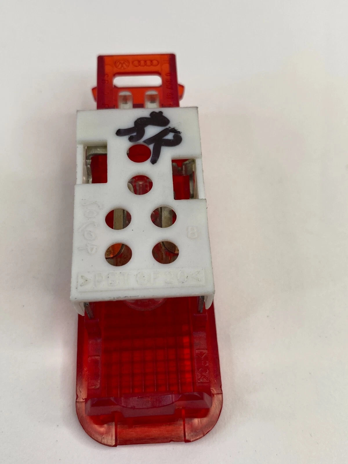 05-11 AUDI A6 QUATTRO REAR RIGHT DOOR PANEL WARNING LIGHT LAMP RED 8D094741 OEM