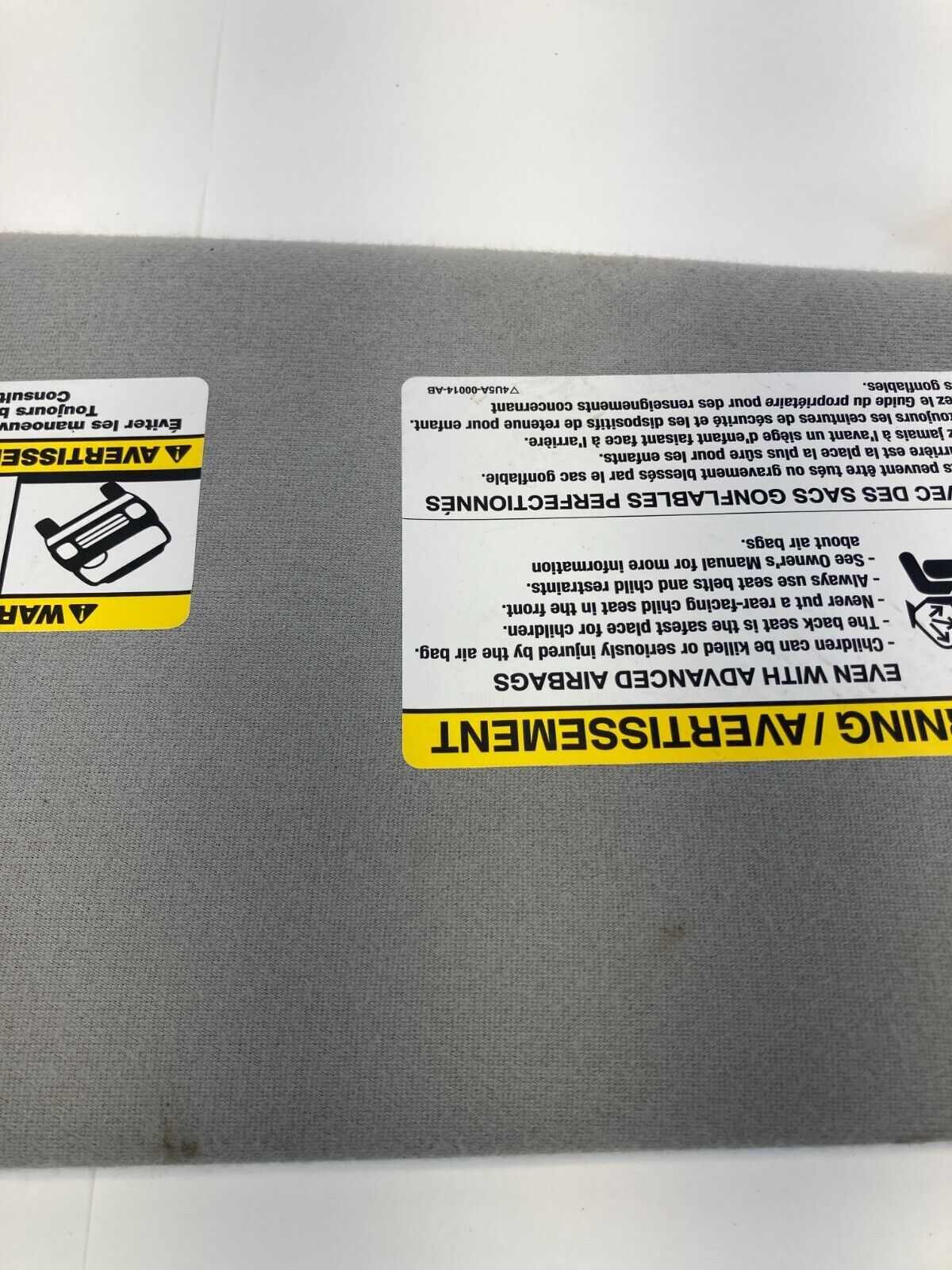 2004 2005 Ford F-150 F150 Roof Left Side Sunvisor Sun Visor Shade 1229503 OEM