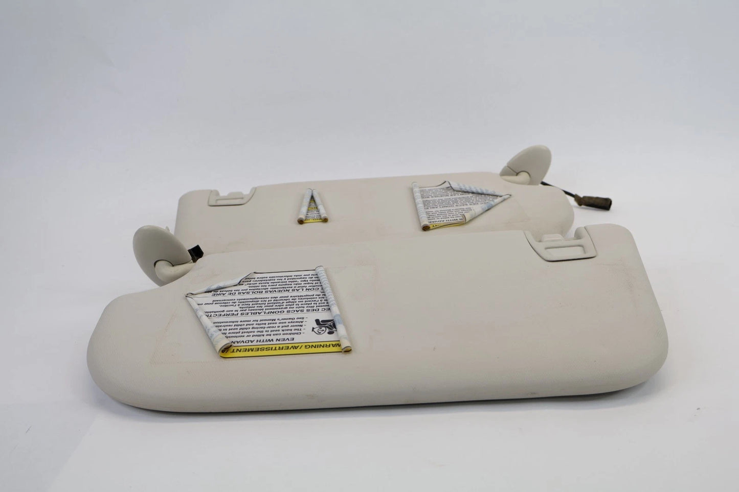 2013-2019 FORD ESCAPE ROOF SUNVISOR SUN VISOR SHADE W/ MIRROR PAIR SET OEM