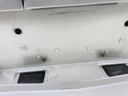 04-09 Cadillac SRX Trunk Lid License Plate Holder W Backup Light Lamp 10387217