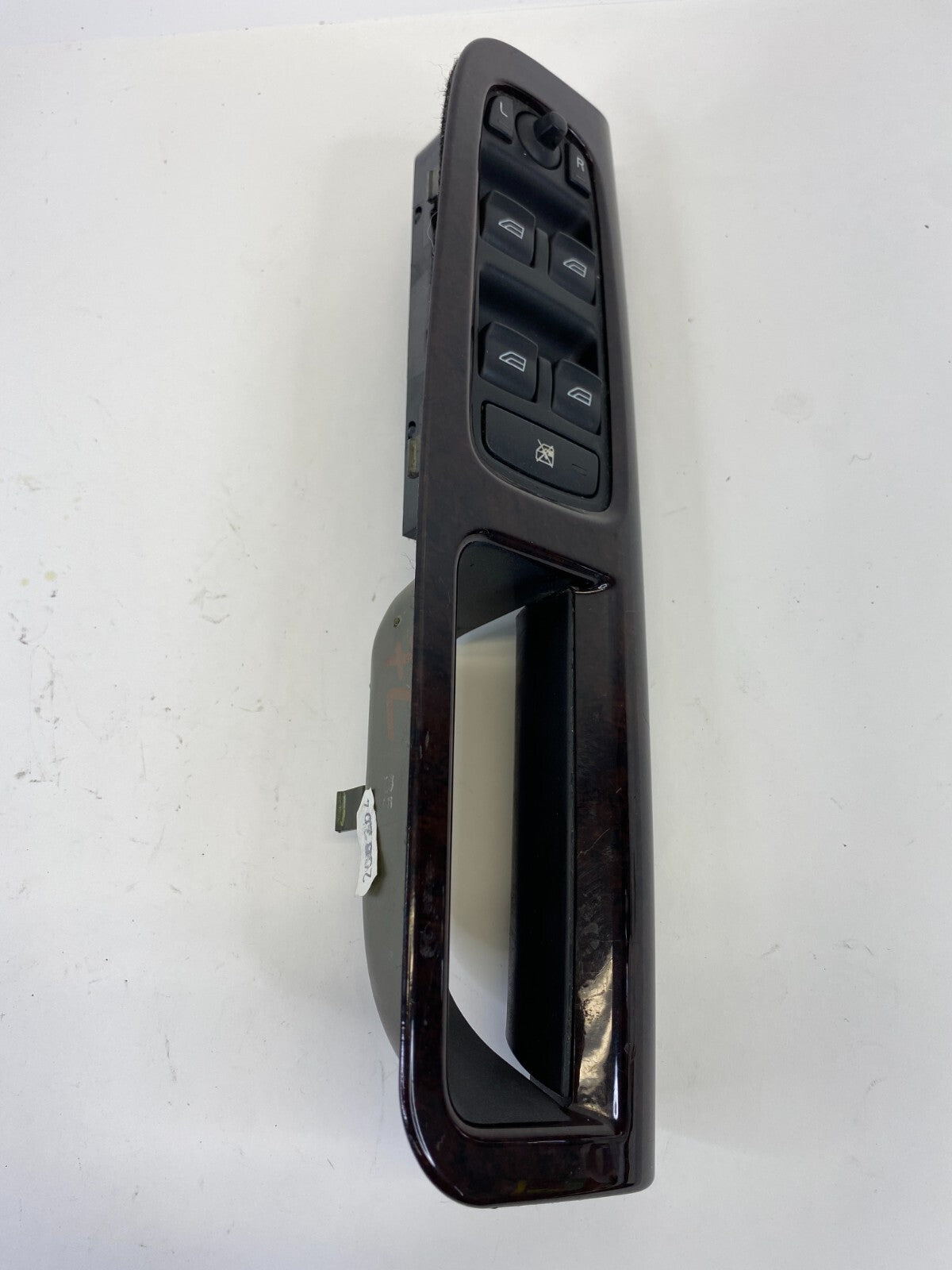 04-08 Volvo S40 Front Left Master Side Door Window Switch W/ Bezel Trim 30658444