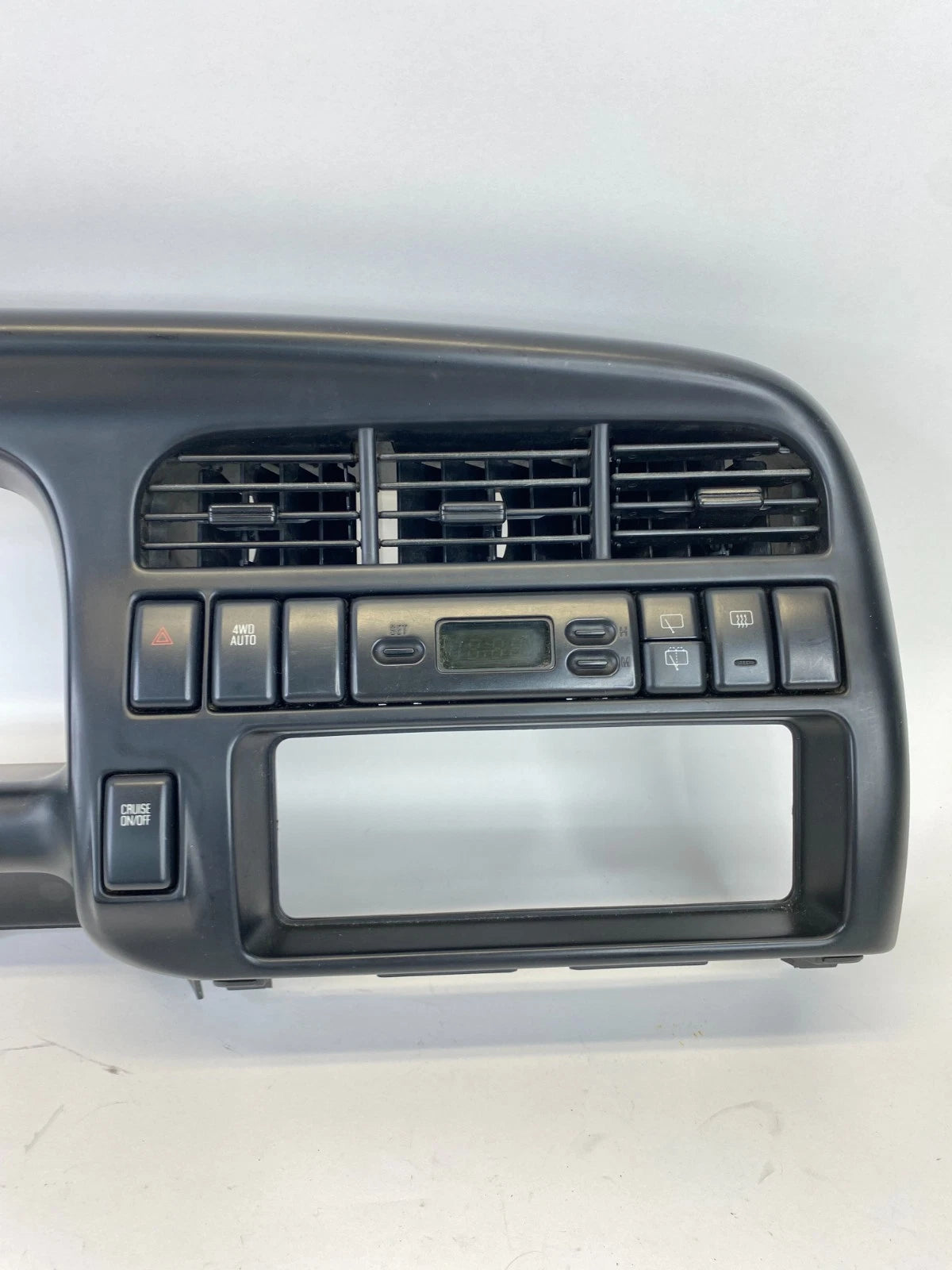 98-02 ISUZU TROOPER INSTRUMENT PANEL CLUSTER DASH BEZEL HAZARD SWITCH BLACK OEM