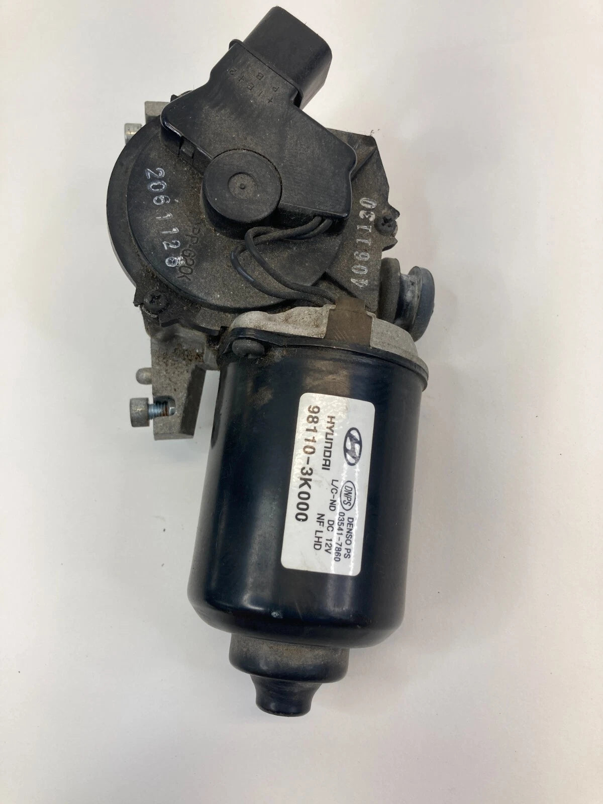 06-10 HYUNDAI SONATA FRONT WINDSHIELD WIPER MOTOR 98110-3K000 OEM