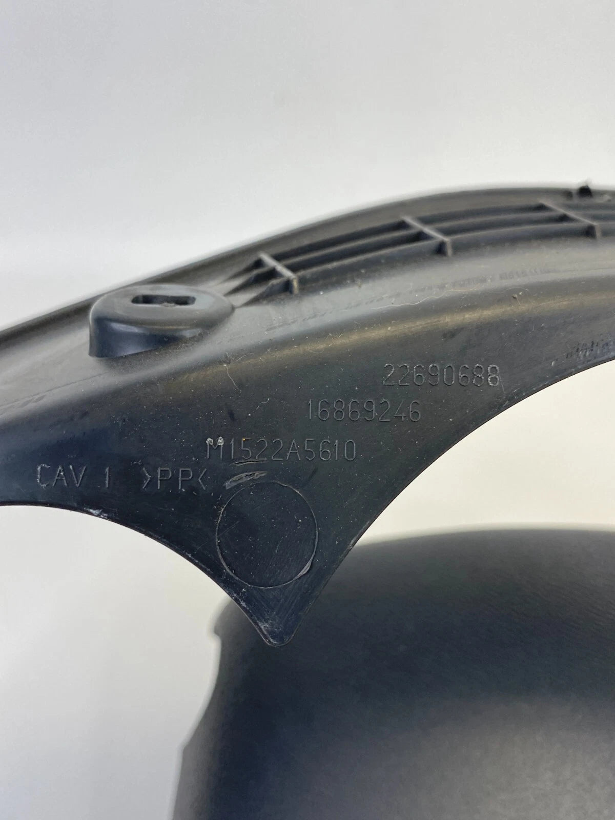 05-10 PONTIAC G6 CLUSTER SPEEDOMETER BEZEL TRIM BEZEL W/ UPPER COLUMN COVER OEM