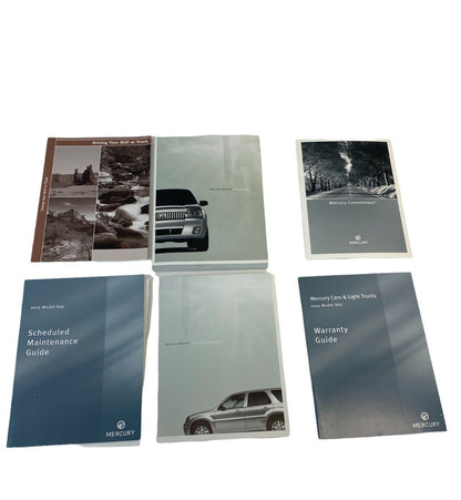 2005 05 Mercury Mariner Owners Manual Quick Reference Guide Book Set w/ Case OEM