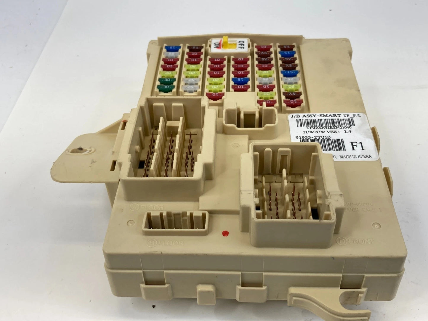 2013-2016 Kia Optima Interior Under Dash Fuse Relay Box 91955-2T010 OEM