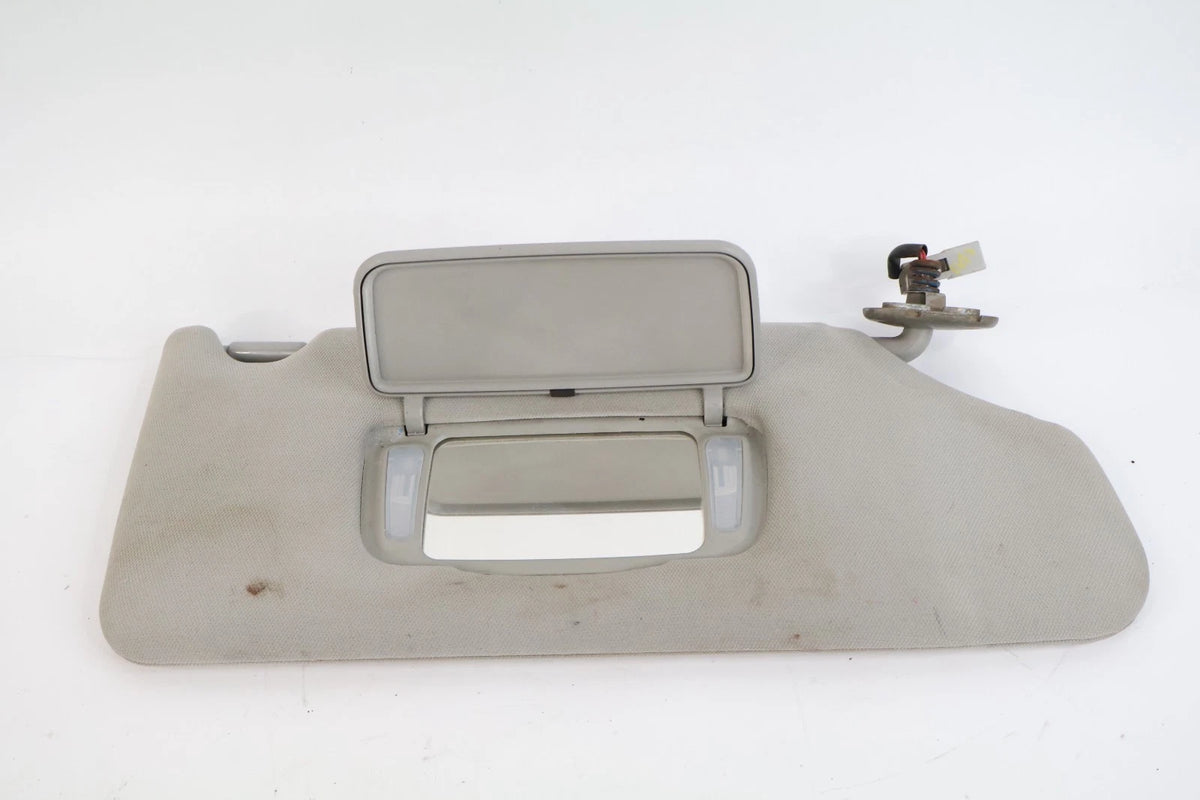 03-07 HONDA ACCORD SEDAN RIGHT PASSENGER SUNVISOR SUN VISOR W LIGHT & MIRROR OEM