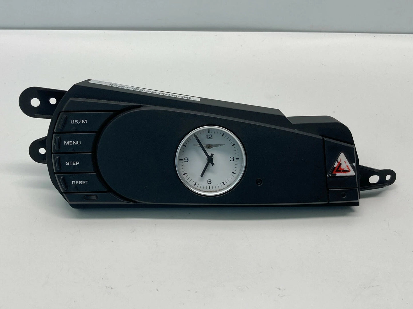 04-07 CHRYSLER PACIFICA DASH ANALOG CLOCK INFO MENU HAZARD SWITCH P05082043AB