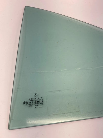 1998-2002 MERCEDES-BENZ E430 REAR LEFT BACK QUARTER VENT WINDOW /ONLY GLASS OEM