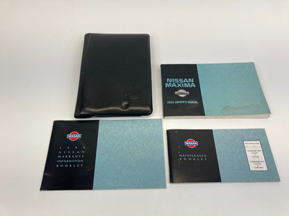 1994 94 Nissan Maxima Owner's Owners Manual Guide Warranty Information w/ Case