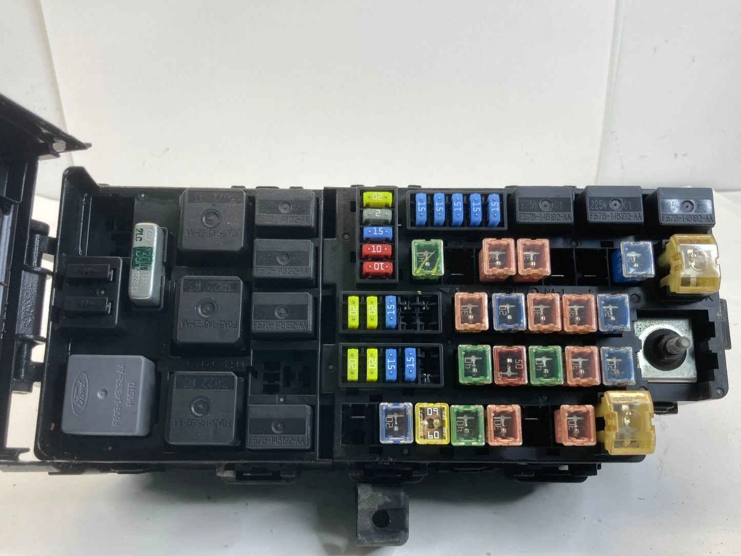 03-05 FORD EXPLORER SUV 4.6L ENGINE FUSE RELAY BOX BLOCK JUNCTION 3L2T-14398-ASC