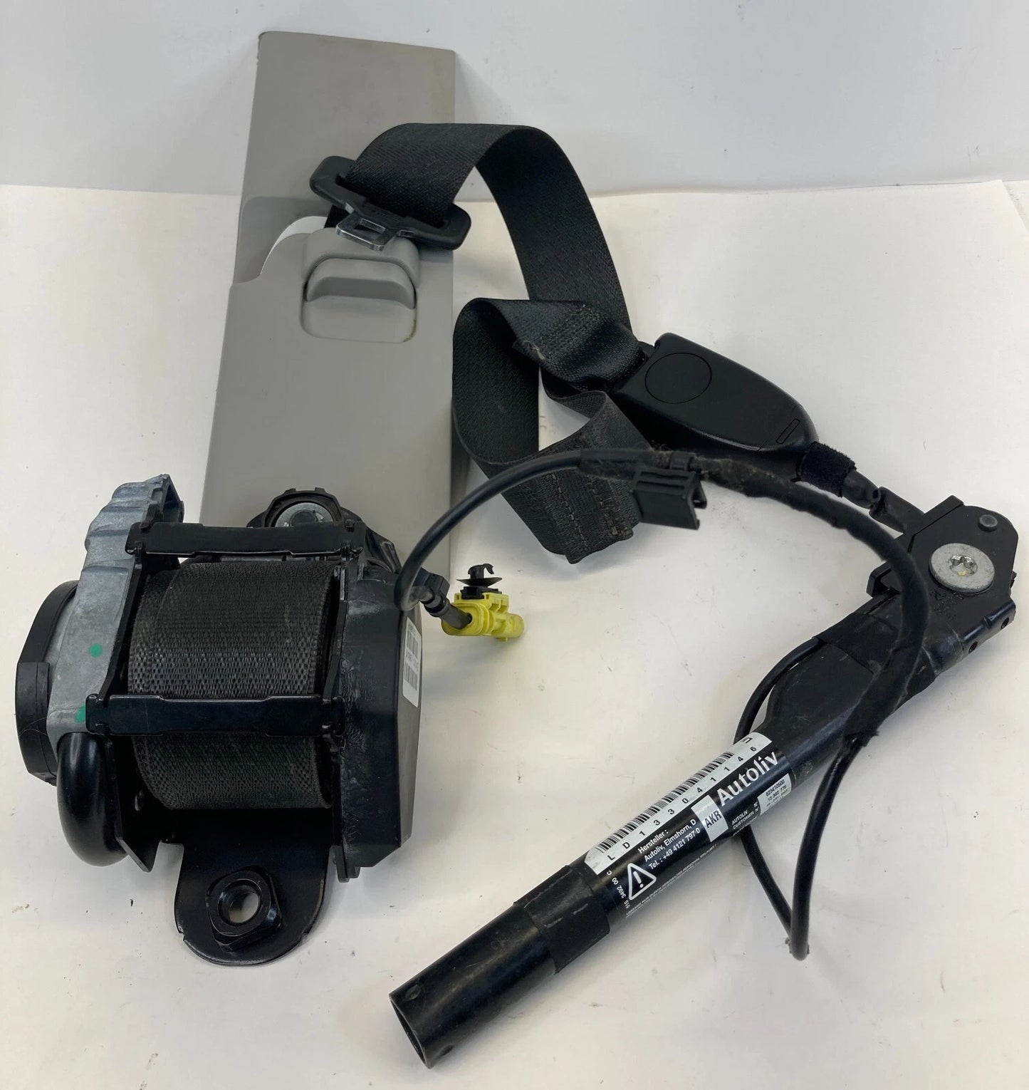 11-16 CHEVROLET CRUZE FRONT LEFT SIDE SEAT BELT RETRACTOR & TENSIONER W/ COVER