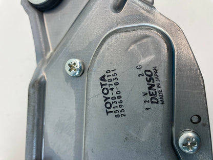 2004-2009 TOYOTA PRIUS REAR GLASS WINDSHIELD WIPER MOTOR ASSEMBLY 8513047010 OEM