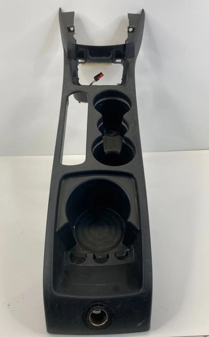 2011-2013 FORD FIESTA CENTER CONSOLE BASE FRAME PANEL W/ CUP HOLDER AE8354044D52