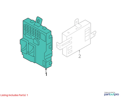 2013-2016 KIA OPTIMA INTERIOR UNDER DASH FUSE RELAY BOX 91955-2T010 OEM