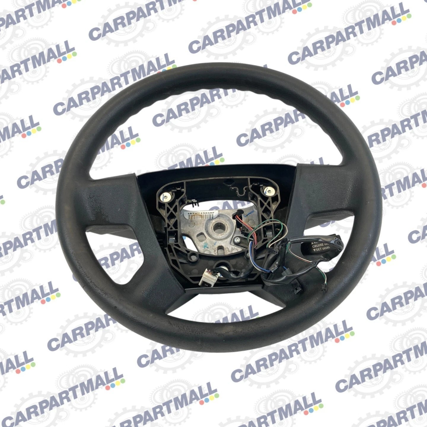 2009 2010 DODGE JOURNEY STEERING WHEEL W/ CRUISE CONTROL SWITCH 4BSWY49A5HF OEM