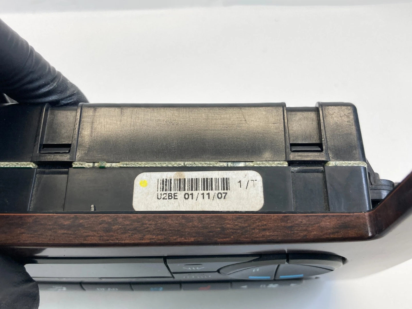 07-14 FORD EXPEDITION AUDIO AC CLIMATE CONTROL SWITCH PANEL & RADIO BEZEL OEM