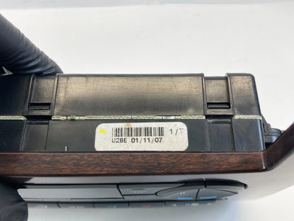 07-14 FORD EXPEDITION AUDIO AC CLIMATE CONTROL SWITCH PANEL & RADIO BEZEL OEM