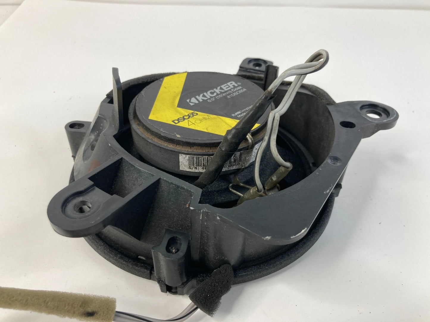 03-06 SAAB 9-3 FRONT RH PASSENGER DOOR AUDIO SPEAKER KICKER AFTERMARKET 41DSC654