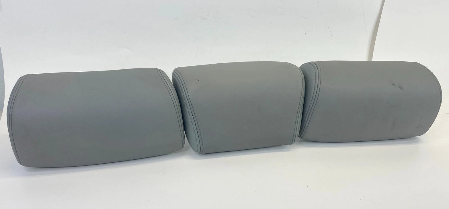 2006-2013 LEXUS IS250 REAR BACK MIDDLE SEAT HEADREST HEAD REST SET OF 3 OEM