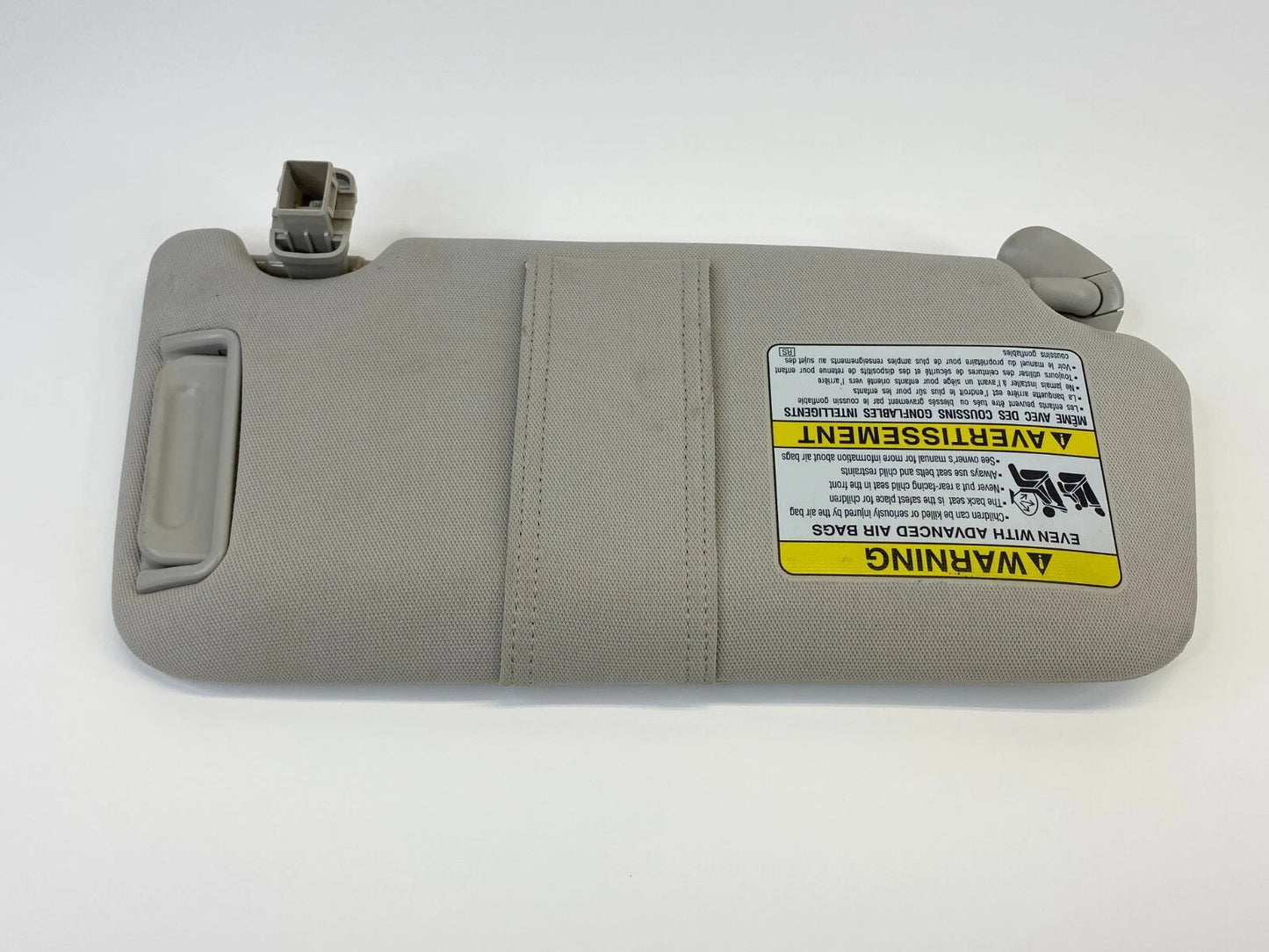 2010-2014 SUBARU LEGACY RIGHT SIDE SUNVISOR SUN VISOR SHADE W/ ILLUMINATION OEM