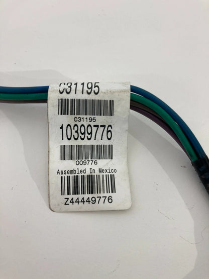 07-09 AURA 08-12 MALIBU REAR RIGHT DOOR WINDOW SWITCH WIRING HARNESS 10399776