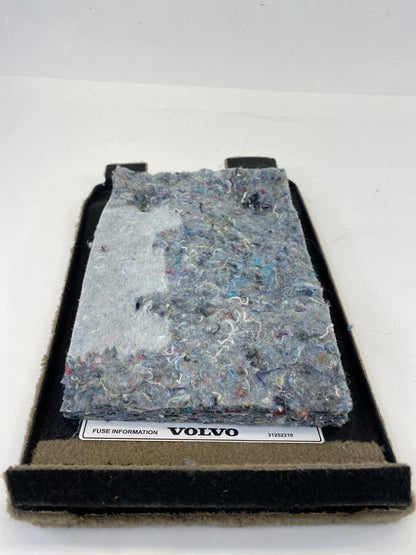 2008 VOLVO XC70 REAR TRUNK INNER FUSE BOX LABEL TRIM ACCESS COVER 31252218 OEM
