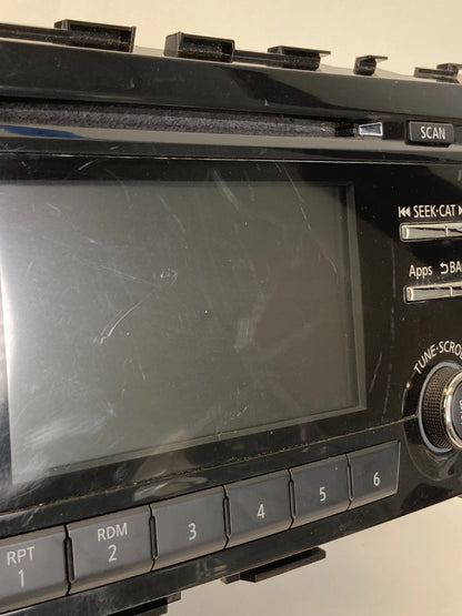 2014 2015 NISSAN ALTIMA AM /FM RADIO CD DISC PLAYER RECEIVER 28185-3TA1C OEM