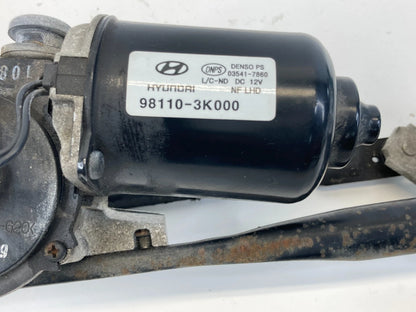 2006-2010 HYUNDAI SONATA FRONT WINDSHIELD WIPER MOTOR & LINKAGE 98110-3K000 OEM