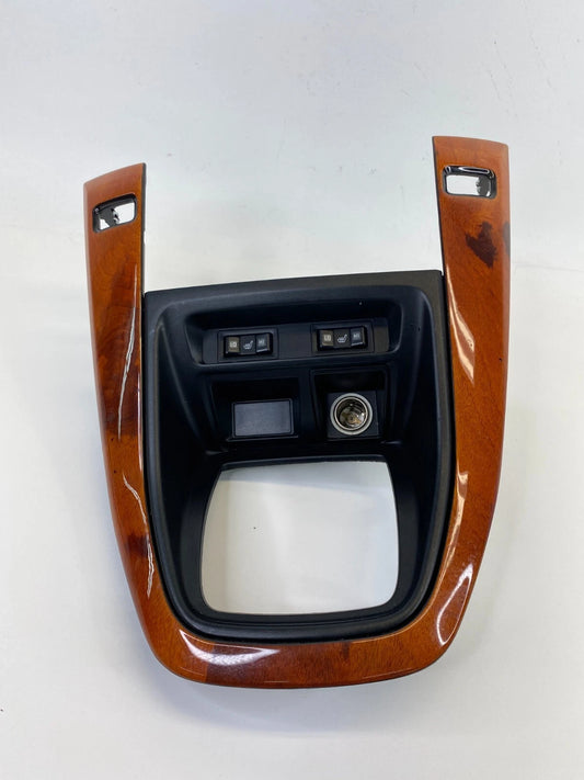 1999-2003 LEXUS RX300 LOWER CENTER WOOD SHIFTER BEZEL TRIM SURROUND 55539-32010