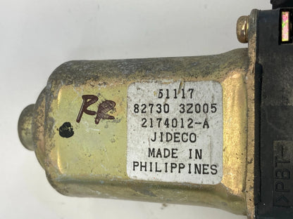 2002-2006 NISSAN ALTIMA REAR RIGHT SIDE POWER DOOR WINDOW MOTOR 82730-8J000 OEM