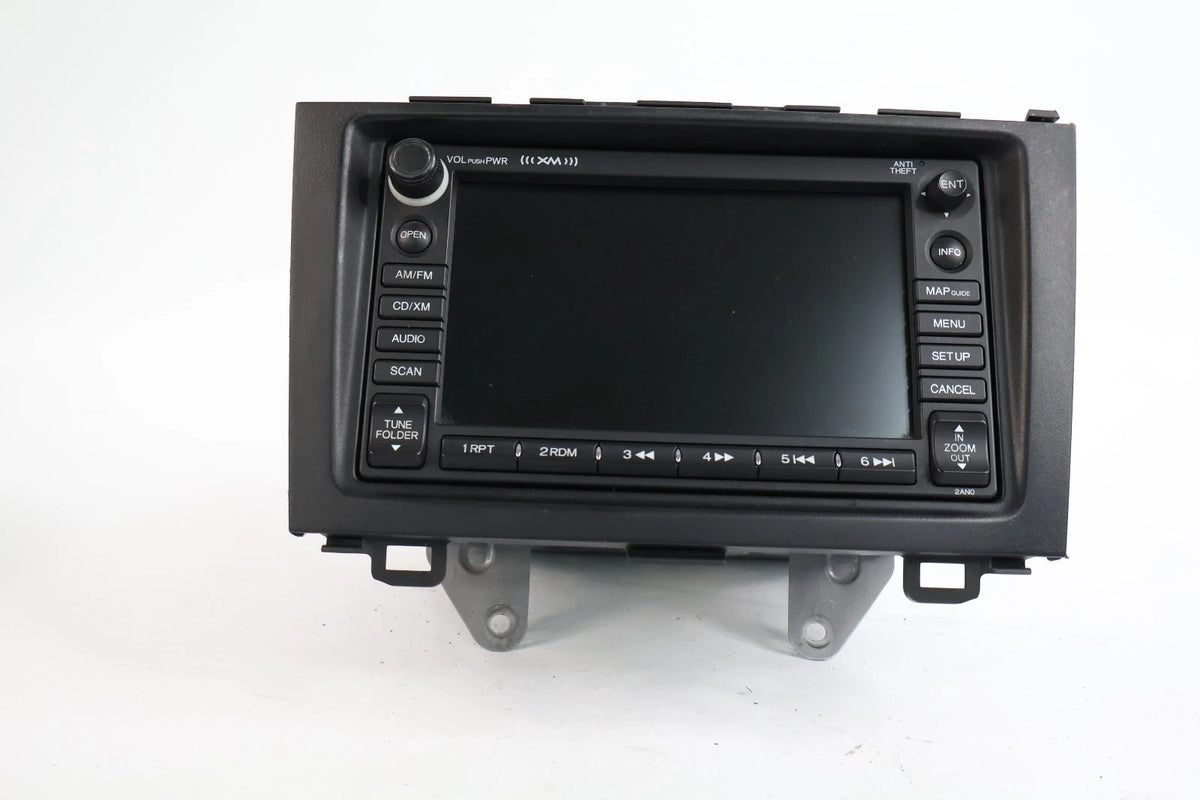 2007-2009 HONDA CR-V AM/FM RADIO RECEIVER GPS NAVIGATION DISPLAY SCREEN OEM