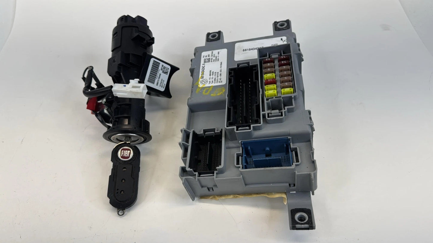 2012-2017 FIAT 500 1.4L AT BODY CONTROL MODULE W/ IGNITION SWITCH 68184342AD