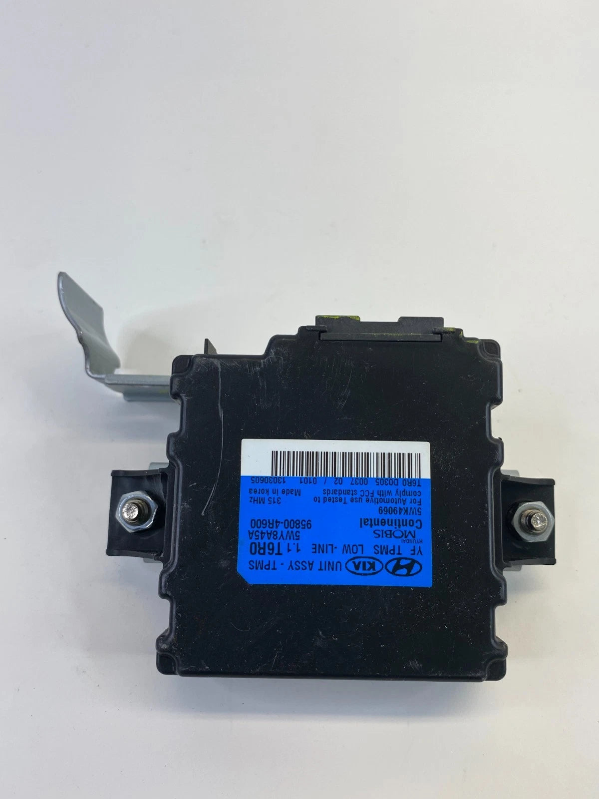 2013 14 15 HYUNDAI SONATA TPMS TIRE PRESSURE MOTOR CONTROL MODULE 95800-4R600