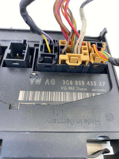 2011 VW Volkswagen CC Comfort Theft Locking Computer Control Module 3C0-959-433